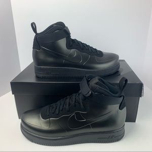 foamposite af1 black